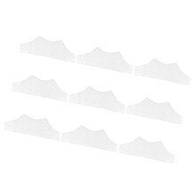 9Pcs Sweat Absorber Pads Under Breast Sweat Absorber Pads-White