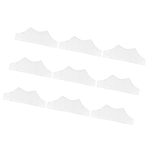 Coussinets de doublure de sueur pour seins, 9 pièces,-Blanc