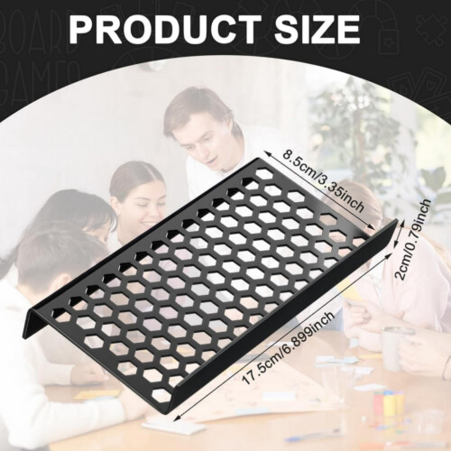 Hexagonal Acrylic Card Display Stand For Collectible-4 pack 2