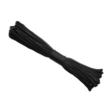 30M Paracord Notfallseil Schwarz Vielseitig Für Outdoor