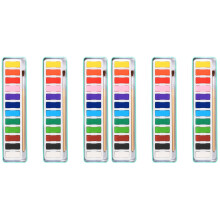 6Sets Aquarellfarben Set Stabile Box 12 Farben Mit Für Anfänger