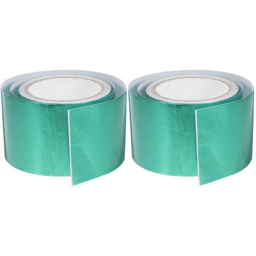 2Rolls Grün Klebeband Für Montage & Abdichtung