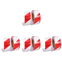 4Rolls Reflektorband Pet Mehrfarbig Für Anhänger Kleidung Straßen
