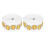 2Rollen Mehrfarbiges Baseballstoffband, Robust, Partydeko 1