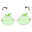 Sonnenbrille Orange Form Trendiger Look 1