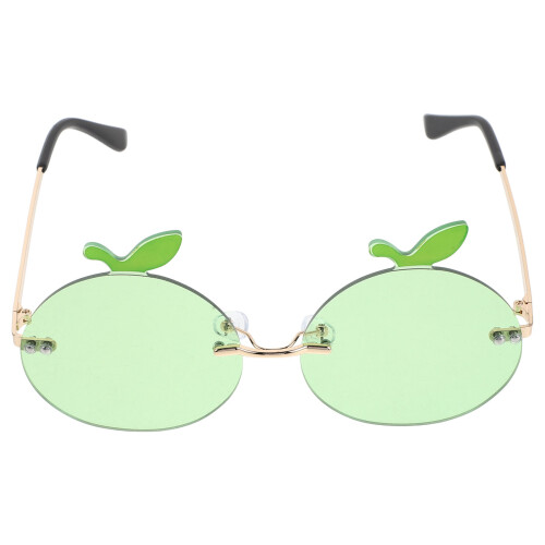 Sonnenbrille Orange Form Trendiger Look
