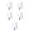 5Sets Malset Transparent Kreativ DIY Garten Deko 1