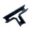 Plastic Right Angle Corner Brackets Reinforced L Shape-1 1