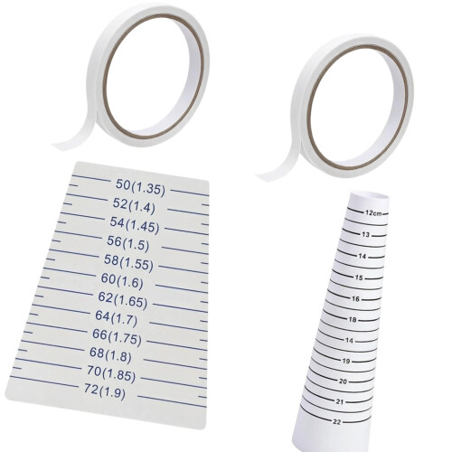 2Pcs Professional Bracelet Sizer Measuring Tool For Jewelry