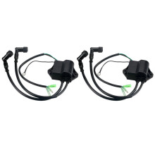 2X 3B2-06060 CDI för  Utombordsmotor 9,8HP 8HP 2-Takts Hidea HDX 3B2-06060-0 3B2-06060-1 BåTmotorns Tändspole