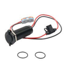 Adaptateur d'alimentation de qualité automobile 3A-5A, adapté