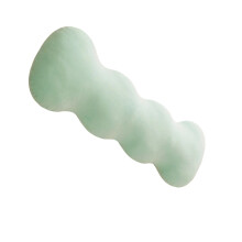 Breathable Ice Silk Cover Pillow With PP-mint green 100X48CM