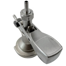 M Type Keg Coupler with Metal Handle, 5/8'G Beer Valve, Stainless Steel Keg for Bar