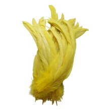 40 pièces beau plumage blanc 25 30Cm pour l'artisanat et-Jaune