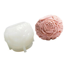 Moule de bougie de cylindre de Rose résistant à hautes-15