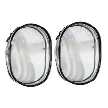 2 Stuks Duidelijke Hangende Toilettassen Waterdichte-Zwart