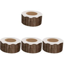 4Rollen Schwarze Holzmaserung Pinnwandrahmen Für Klassenzimmer