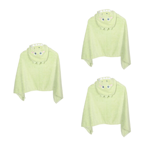 3Stk Kinderbadetuch Mit Korallenfleece