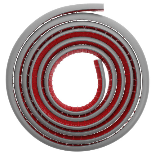 Grau PVC Viertelstab Selbstklebend Für & Ecken