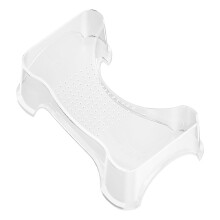 1X Rutschfester Pet Toilettenhocker Transparent Für Bad Und