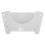 White Wood-Plastic Hard Hat Storage Rack Wall Mounted for Home 1