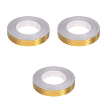 12Rolls Selbstklebendes Dichtungsband Gold Pet Für Fliesen Fugen