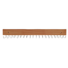 20Haken Robuster Holz Gürtel- Und Krawattenhalter Mit Wandbefestigung