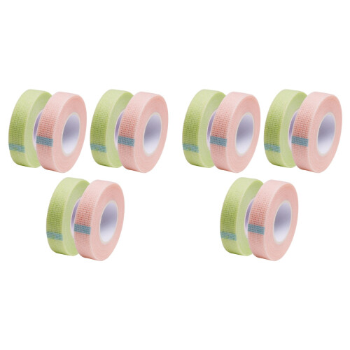 12Rolls Lash Extension Tapes Wimpern Isolation Bunt