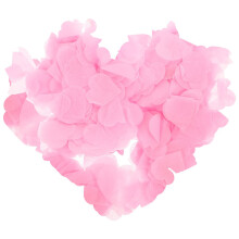 80G Herz Papierkonfetti in Pink Für Und Ballonfüllung Bei Feiern