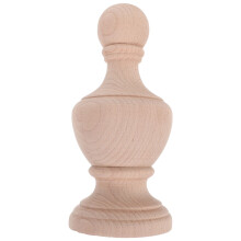Holzkappen Für Treppenpfosten Rund Baluster Top Khaki Holzdekor