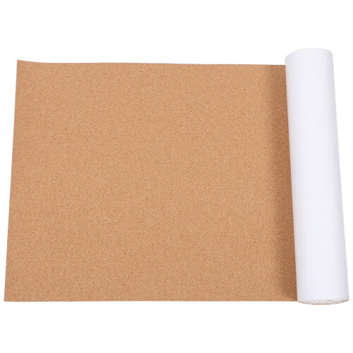 1Roll Selbstklebendes Korkblatt Khaki Für Notizen Und