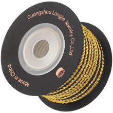 1Roll Farbige Geflochtene DIY Bastelschnur Armband Schmuckkordel