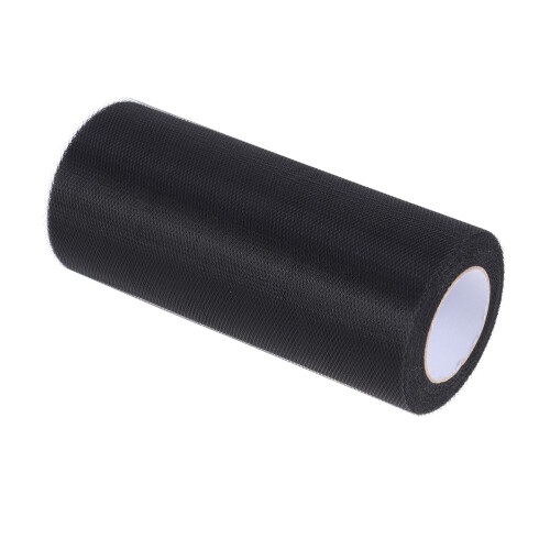 25Yardsschwarzer Tüllstoff Dacron Für Bastelei, Hochzeit Und Geschenk