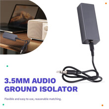 Aislador de Ruido y Anti-Interferencias de Bucle de Tierra para Sistema de Audio Estéreo de Automóvil, Línea de Altavoz, Filtro de Ruido de Audio