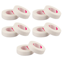 10Rollen Damen Wimpernverlängerungs-Klebeband Aus Weichem Vliesstoff