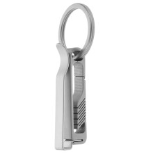 4Stk Karabiner Schlüsselanhänger Silber Stark Für