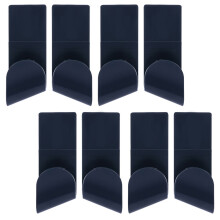 4Sets Wandbefestigter Topfdeckelhalter Mit Spatelhalter Aus Kunststoff