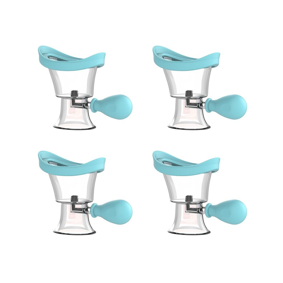 4X Soft Silicone Eye Wash Cups Eyes Cleaner Flushing Rinse Cups Resuable Bath Eyewash Cups