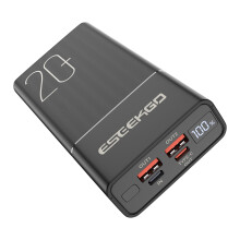 20000mAh Power Bank | 22.5W Fast Charging Portable Charger with Digital Display, 3 Ports