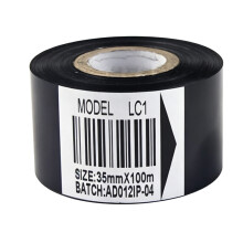 LC1 Verbeterde Etiketten Printer Lint Riem Hoge-35 mm x 100 m