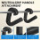 Fitness Pull  Hand Grip Ergonomic Hook Handle Gym Pull Down Grips Versatile Strength Training Equipments 2