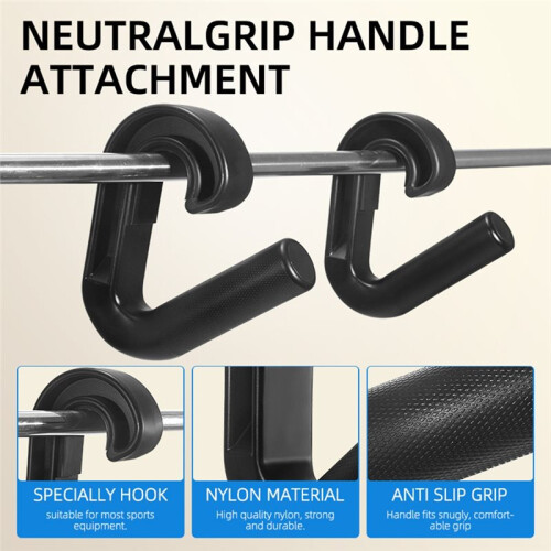 Fitness Pull  Hand Grip Ergonomic Hook Handle Gym Pull Down Grips Versatile Strength Training Equipments 1