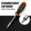 Socket Screwdriver Carbon Steel Hex Socket Wrench Deepening Socket Driver Adjustment Tool Carry Screwdriver Bit Set 5