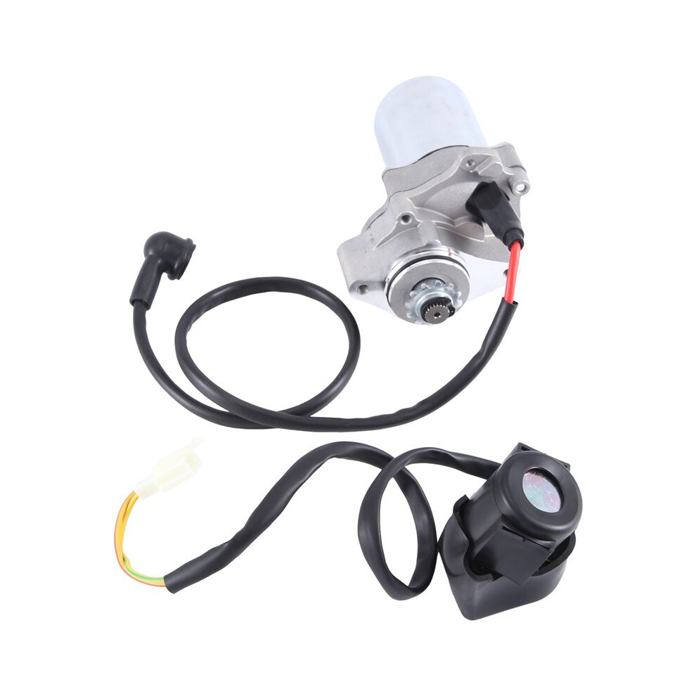 Motor & Solenoid Relay For 50Cc 70 Cc 90Cc 100Cc 110Cc 125Cc Atv Dirt Bikes Go Karts Chinese Pit Bike Quad 4 Wh 4713118242724