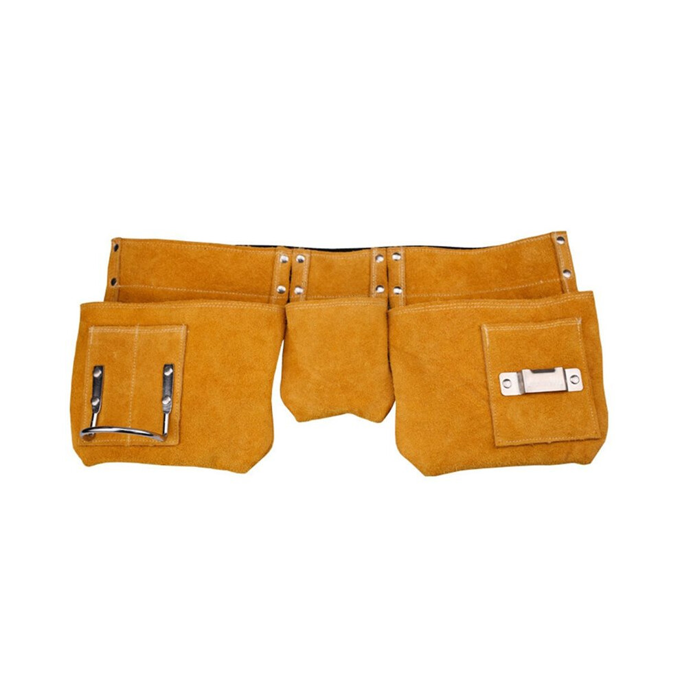 Tool Belt,Leather Tool Bag, Waist Tool Pocket With Adjustable Belt, Tool Belt For Electrician, Construction, Carpenter 4711329193026