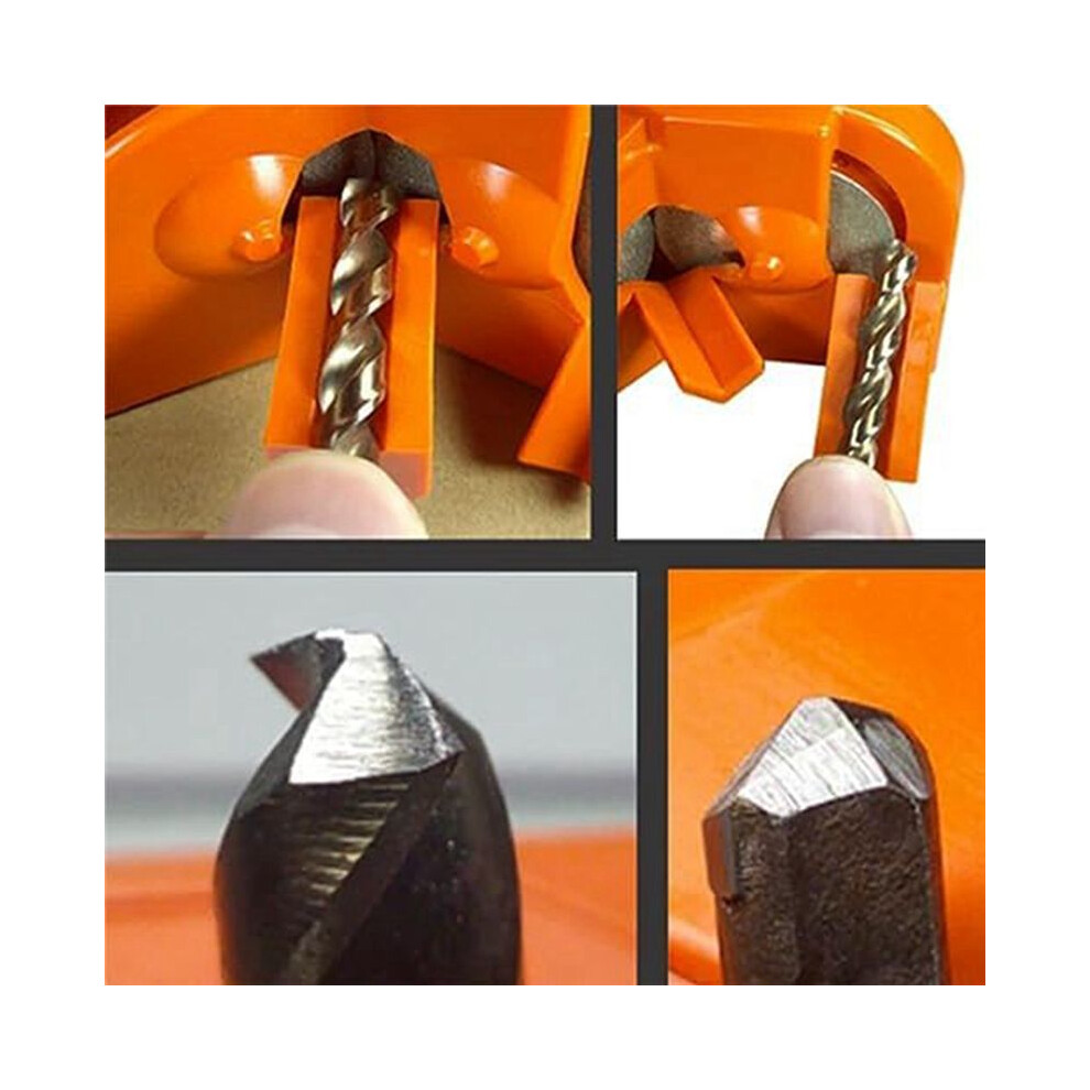 Electric Drill Bit Grinding Sharpener, Drill Grinder Tool For Drill Polishing Wheel Diamond Hand Drill Sharpening Tool A 6031769660178