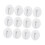 12 Pieces ABS Hook Great for Hanging Decorations and Photos 1