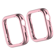 2 Stuks Halve Dekking Cover Holle Shell voor Horloge Fit 5-Roze