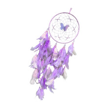 Dreamcatchers Dream Catcher Handmade Traditional Design-Purple