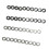 Drum Ear Screw Washer Replacement Professional- Black rubber 1